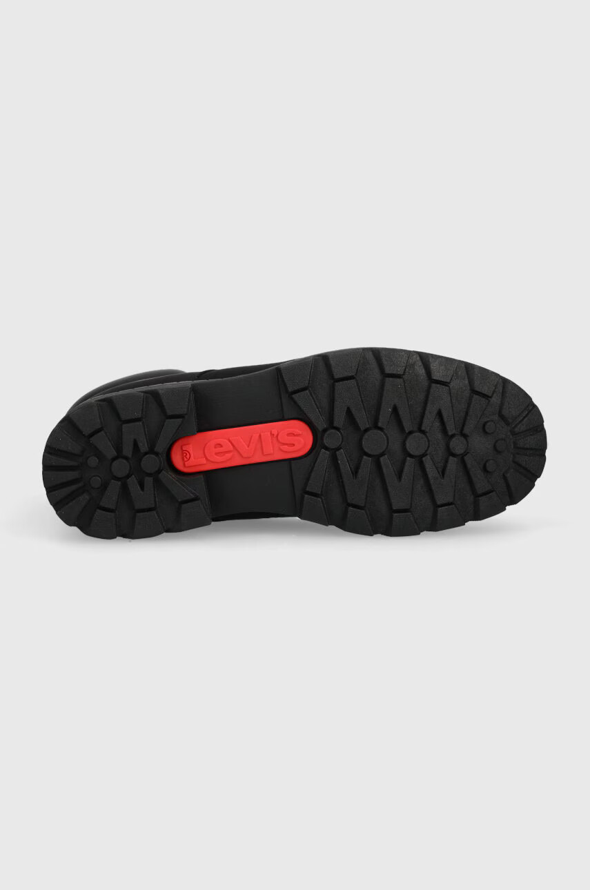 Levi's Детски зимни обувки в черно - Pepit.bg