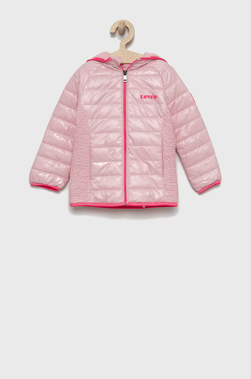 Levi's Детско яке в розово - Pepit.bg