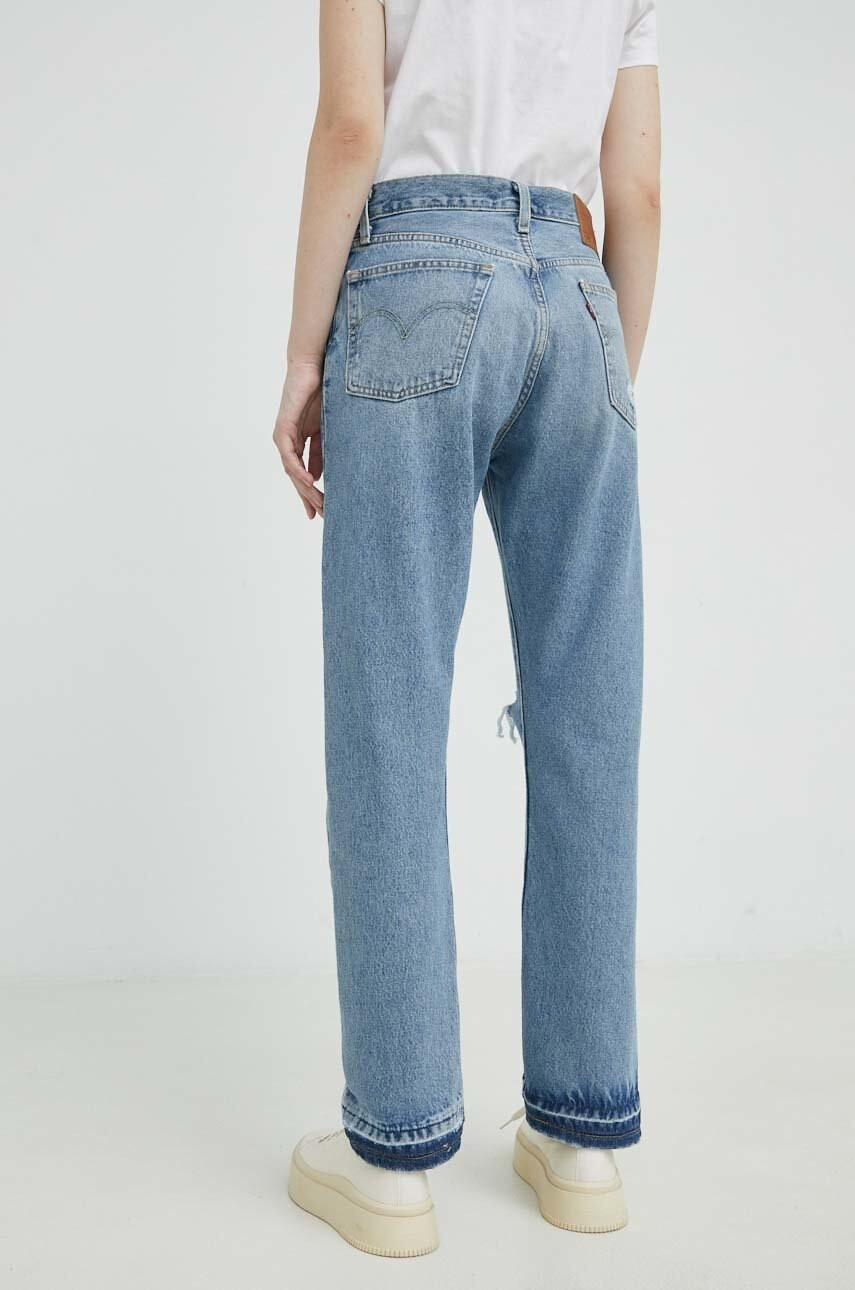 Levi's Дънки 501 Crop с висока талия - Pepit.bg