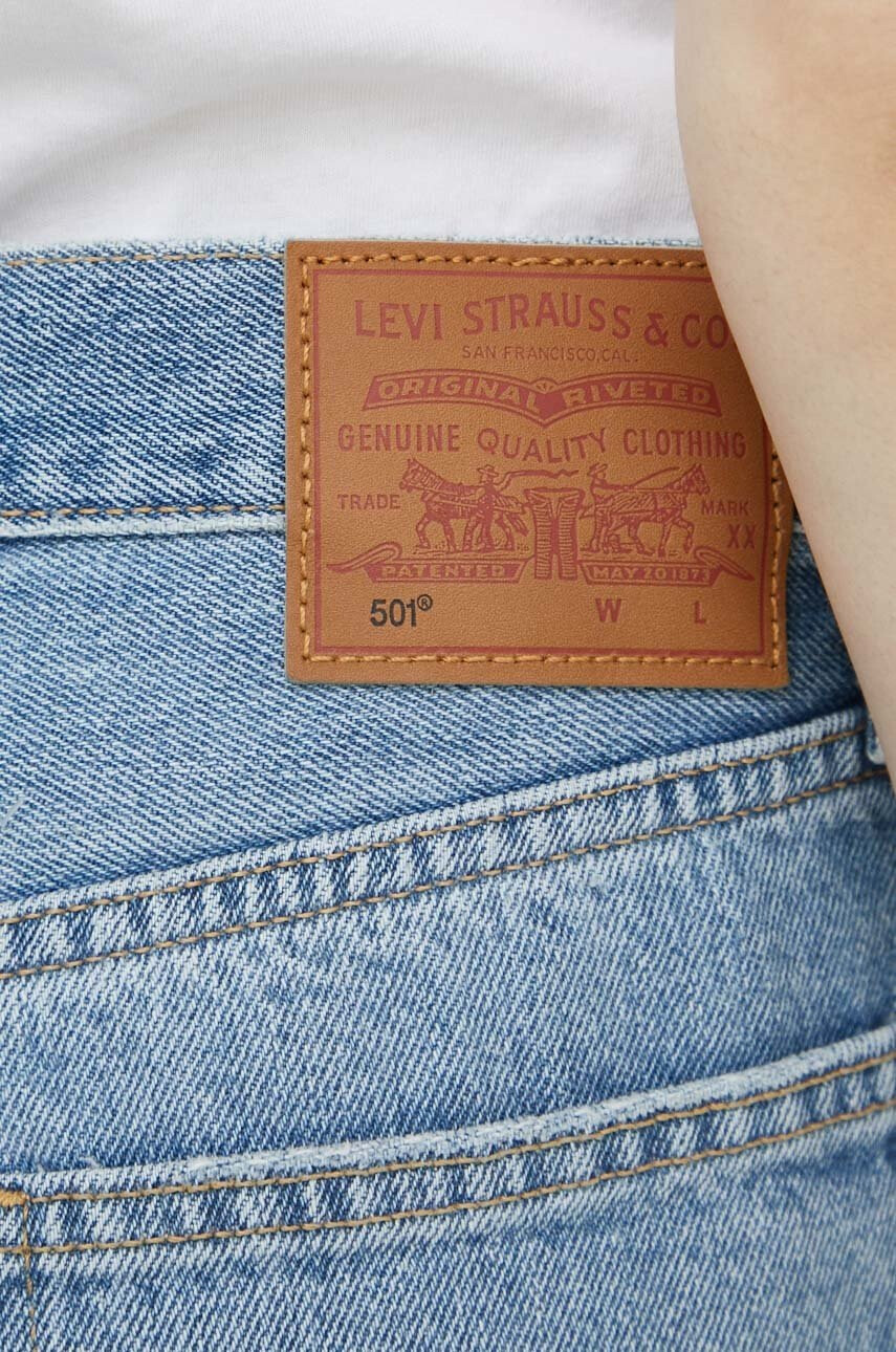Levi's Дънки 501 Crop с висока талия - Pepit.bg