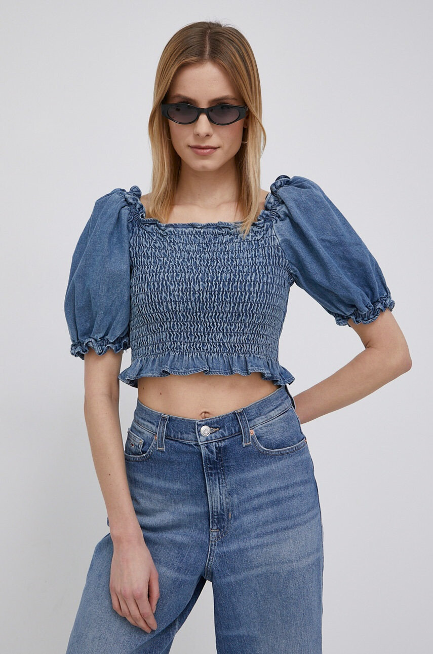 Levi's Дънкова блуза дамска - Pepit.bg