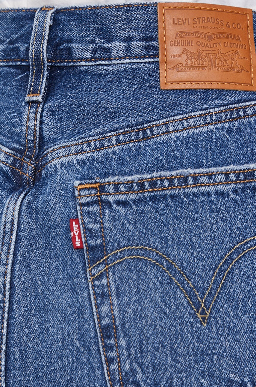 Levi's Дънкова пола къс модел със стандартна кройка - Pepit.bg