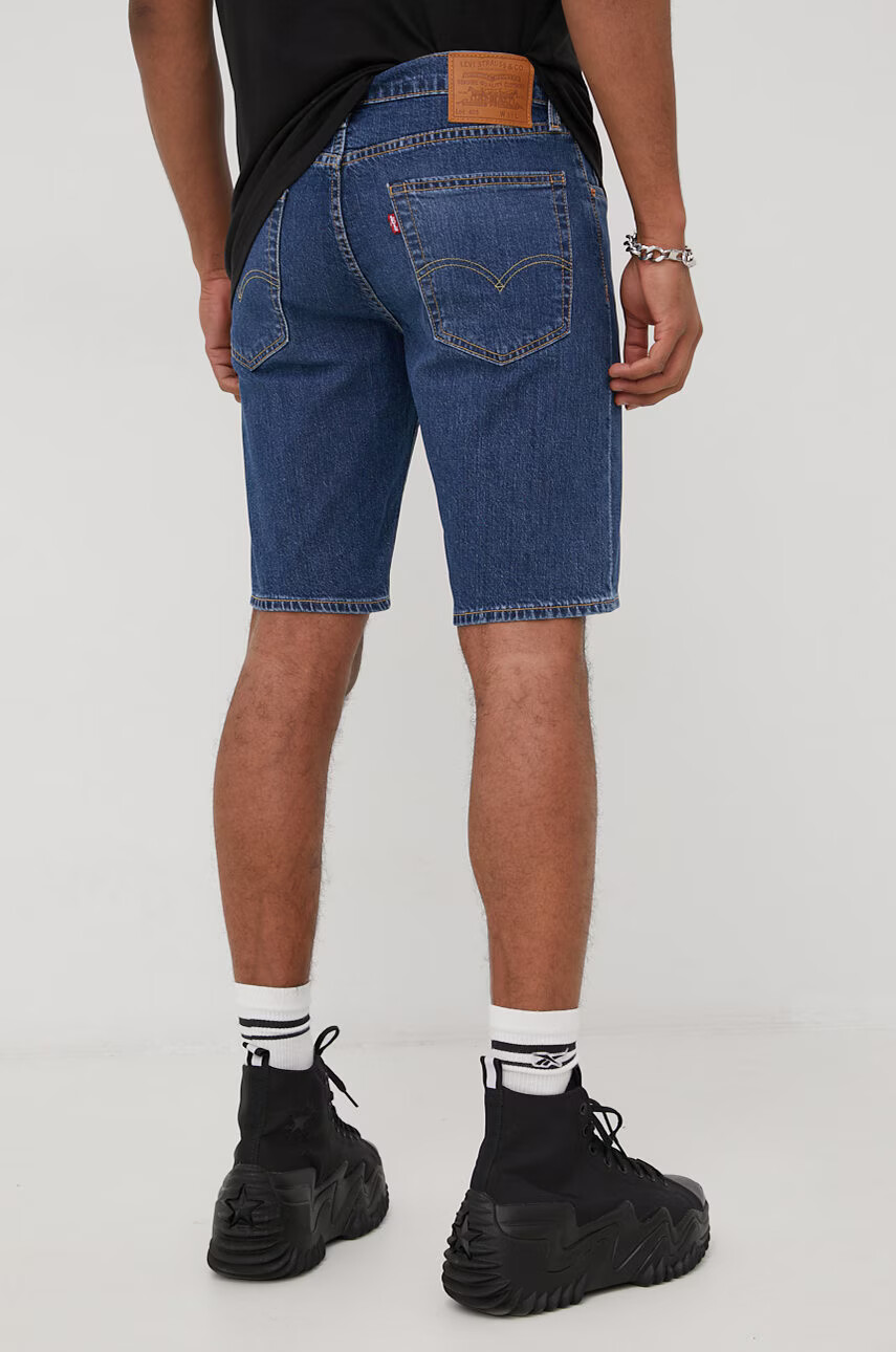 Levi's Дънкови къси панталони мъжко в тъмносиньо - Pepit.bg