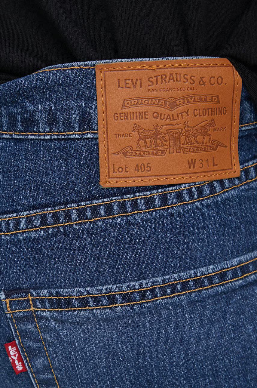 Levi's Дънкови къси панталони мъжко в тъмносиньо - Pepit.bg