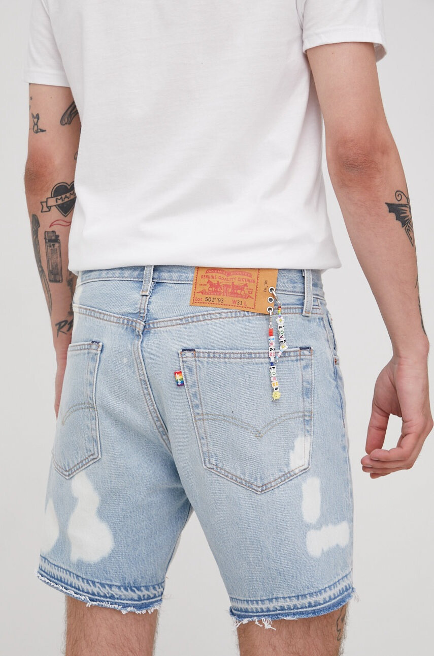 Levi's Дънкови къси панталони Pride - Pepit.bg
