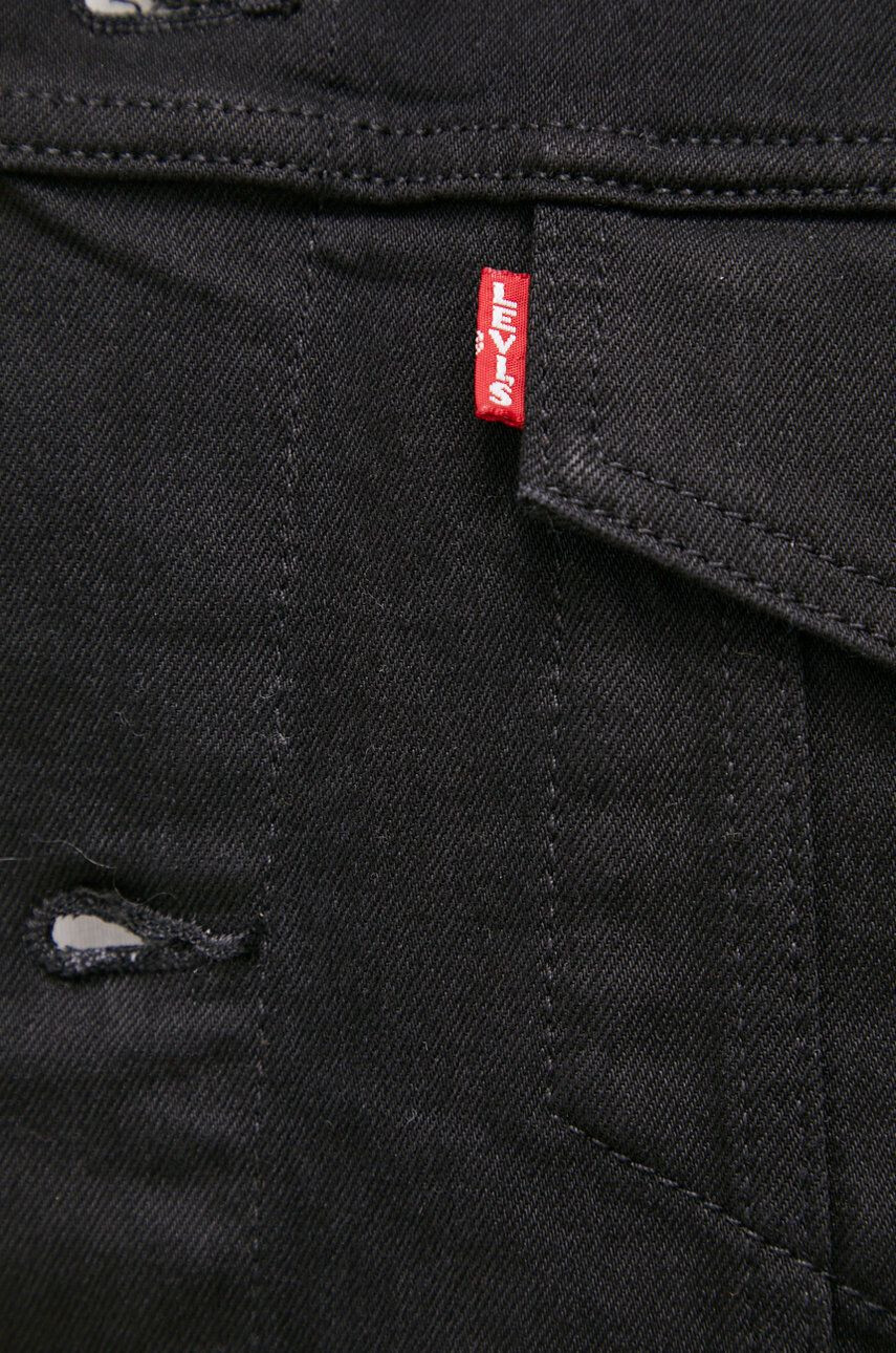 Levi's Дънково яке мъжко в черно с преходна изолация - Pepit.bg