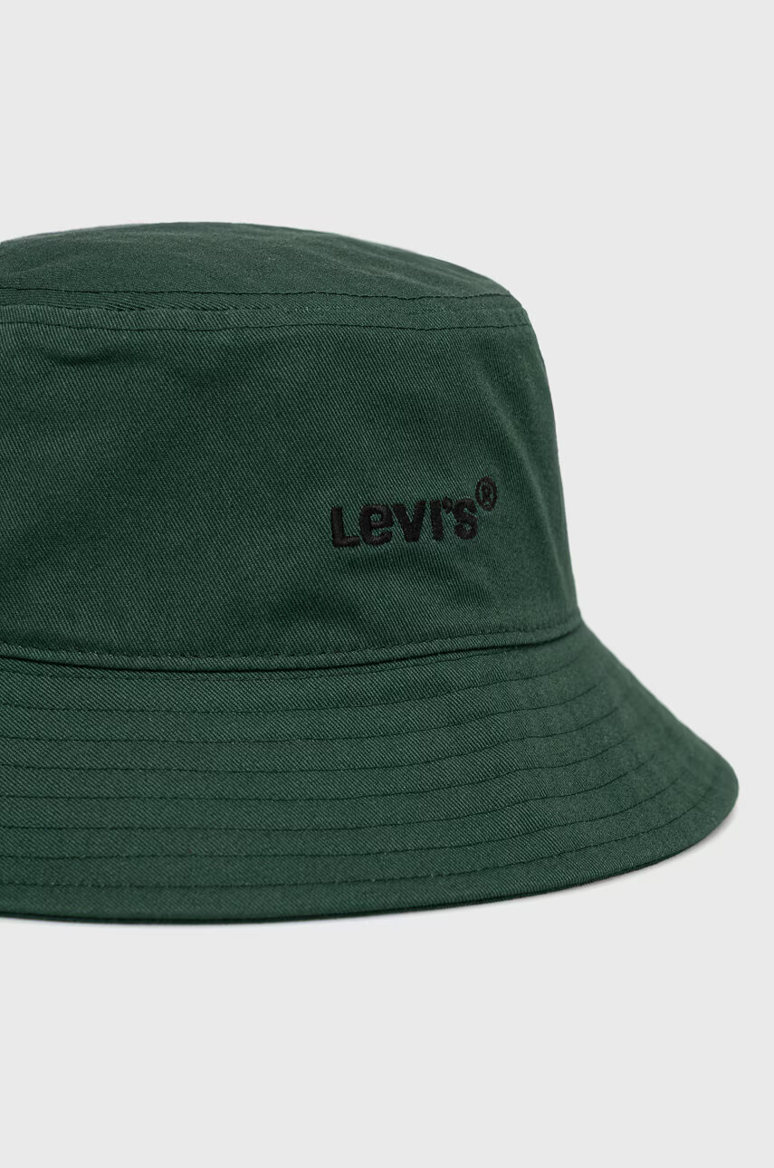 Levi's Капела в зелено от памук - Pepit.bg