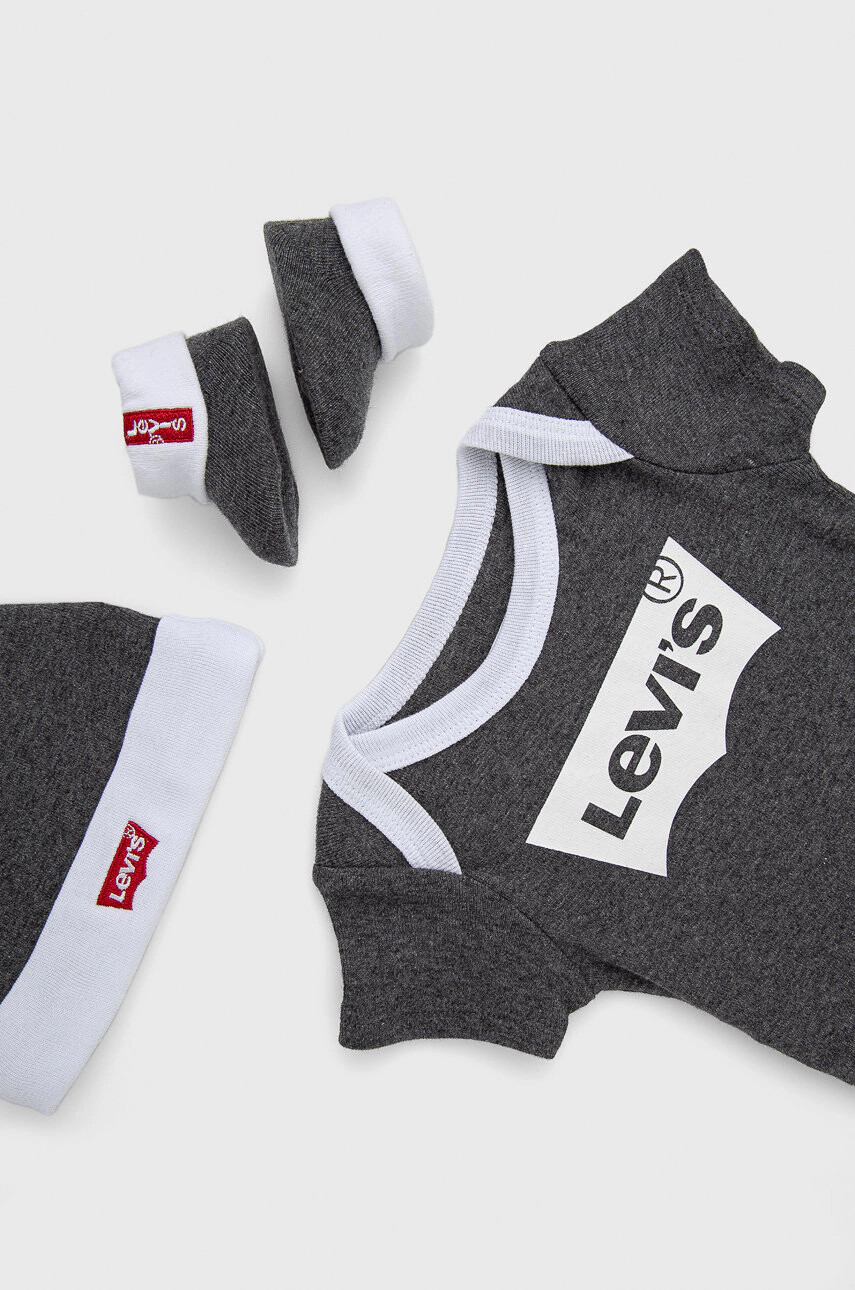 Levi's Комплект за бебета в сиво - Pepit.bg