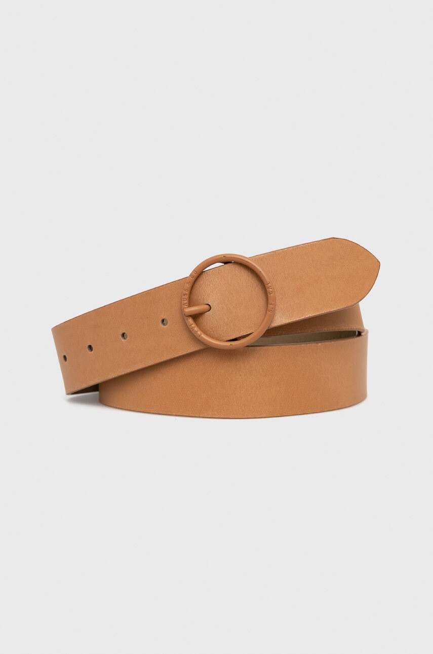 Levi's Кожен колан дамски в бежово - Pepit.bg