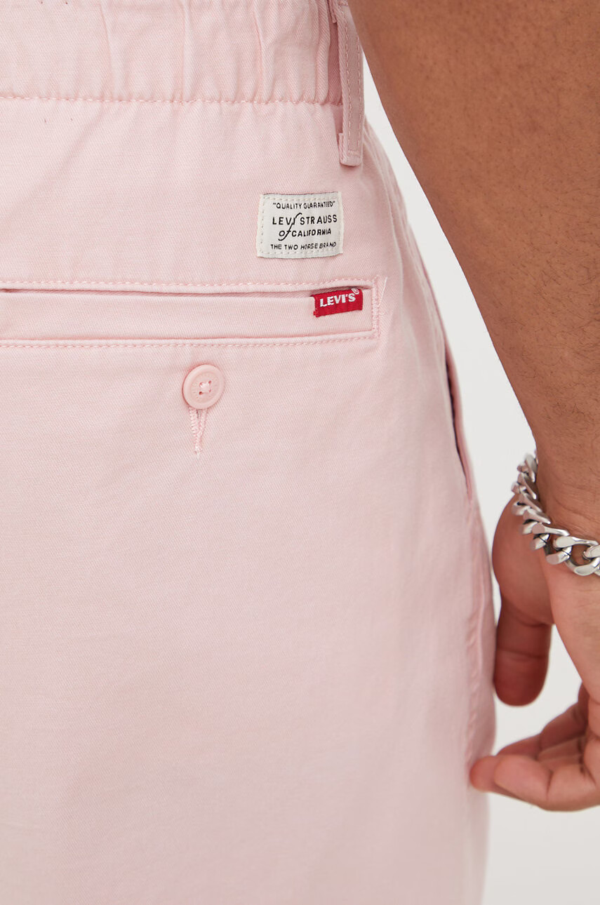 Levi's Къси панталони мъжко в розово - Pepit.bg