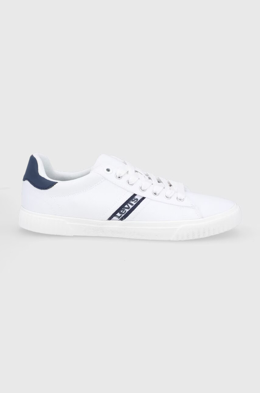 Levi's Ниски кецове мъжки в бяло - Pepit.bg