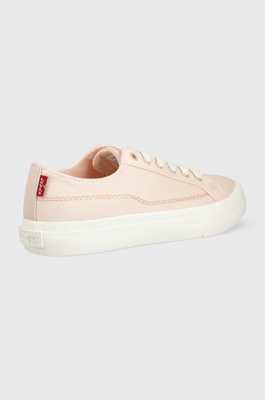 Levi's Ниски кецове Decon Lace S в розово - Pepit.bg