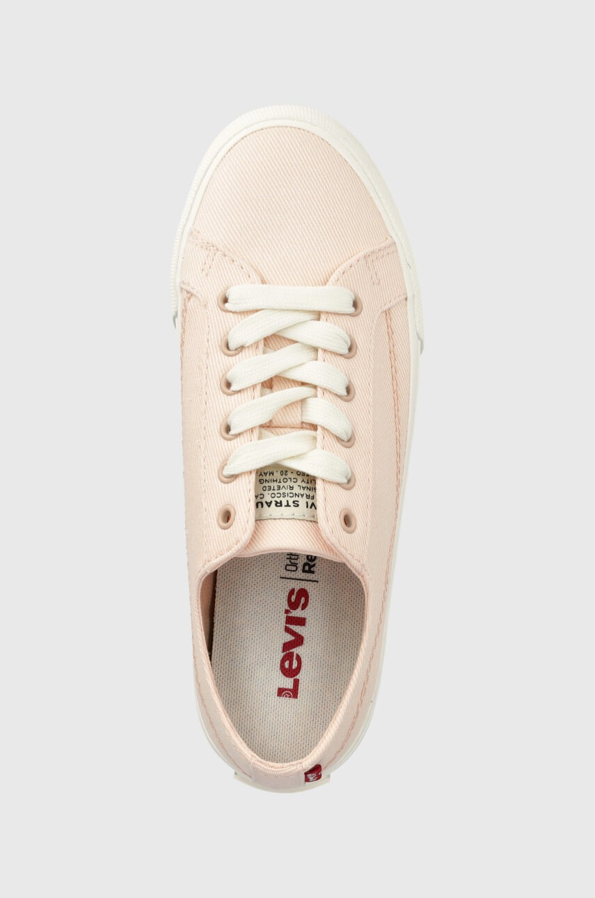 Levi's Ниски кецове Decon Lace S в розово - Pepit.bg