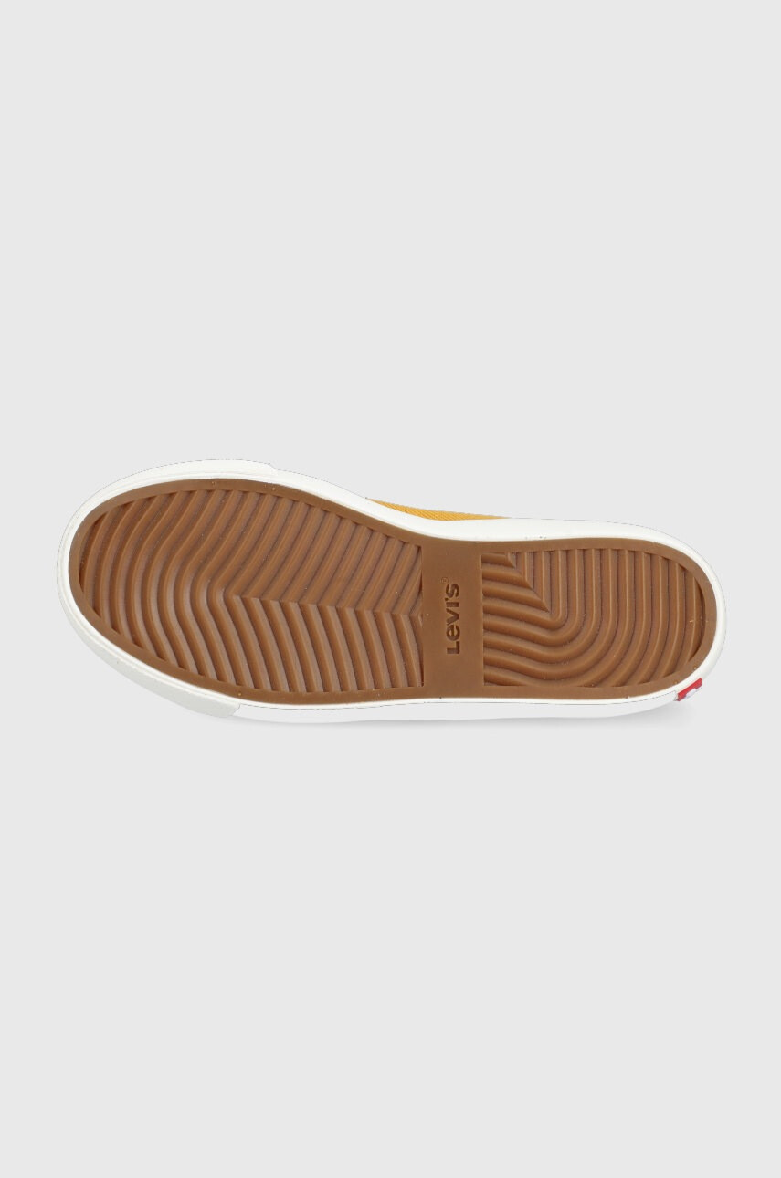 Levi's Ниски кецове Ls1 Low S дамски в кафяво - Pepit.bg