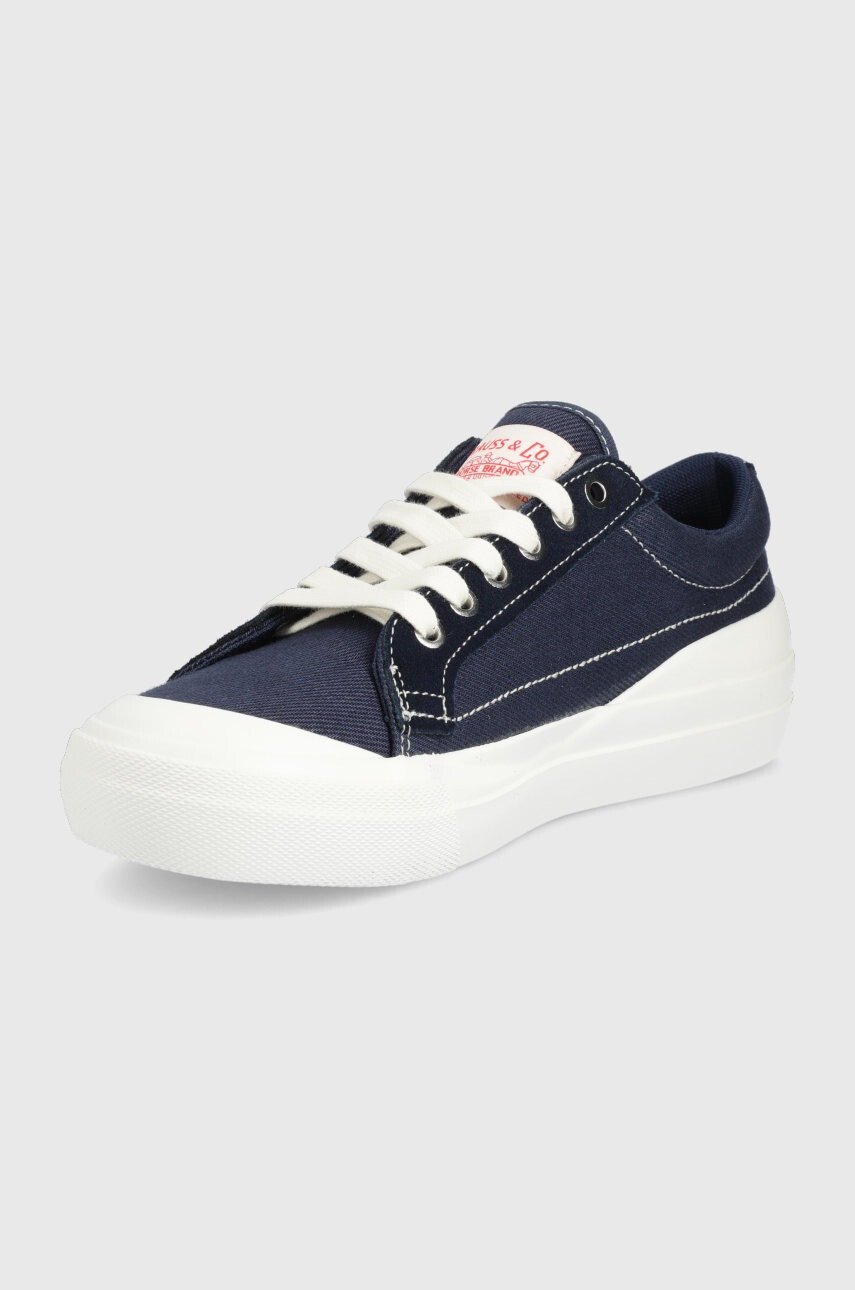Levi's Ниски кецове Ls1 Low S дамски в тъмносиньо - Pepit.bg