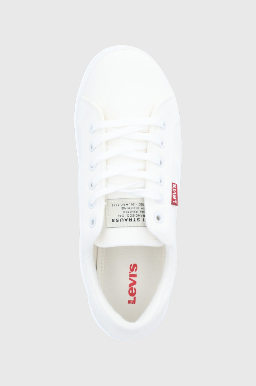 Levi's Ниски кецове Malibu 2.0 дамски в бяло - Pepit.bg