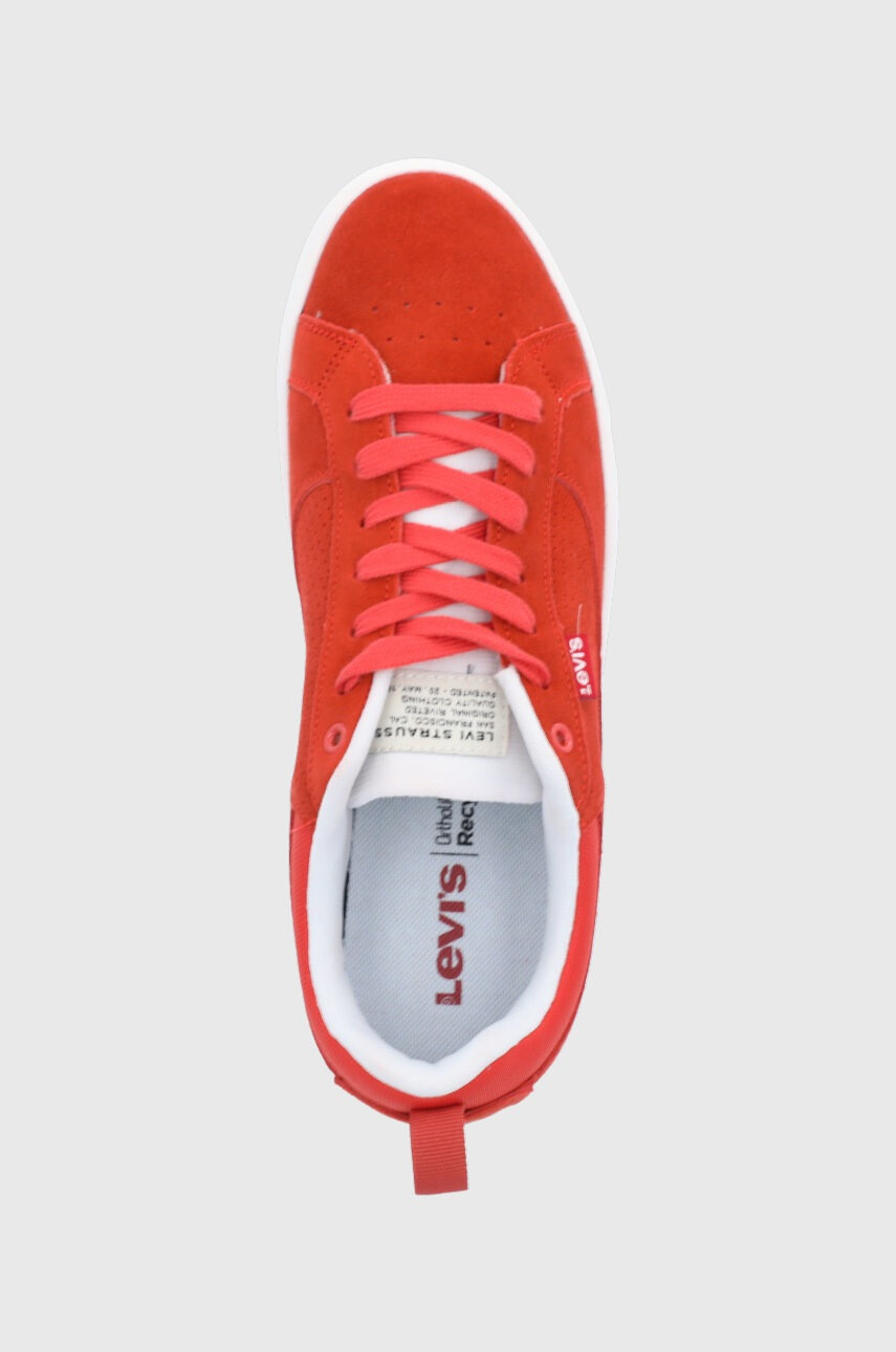 Levi's Обувки в червено - Pepit.bg