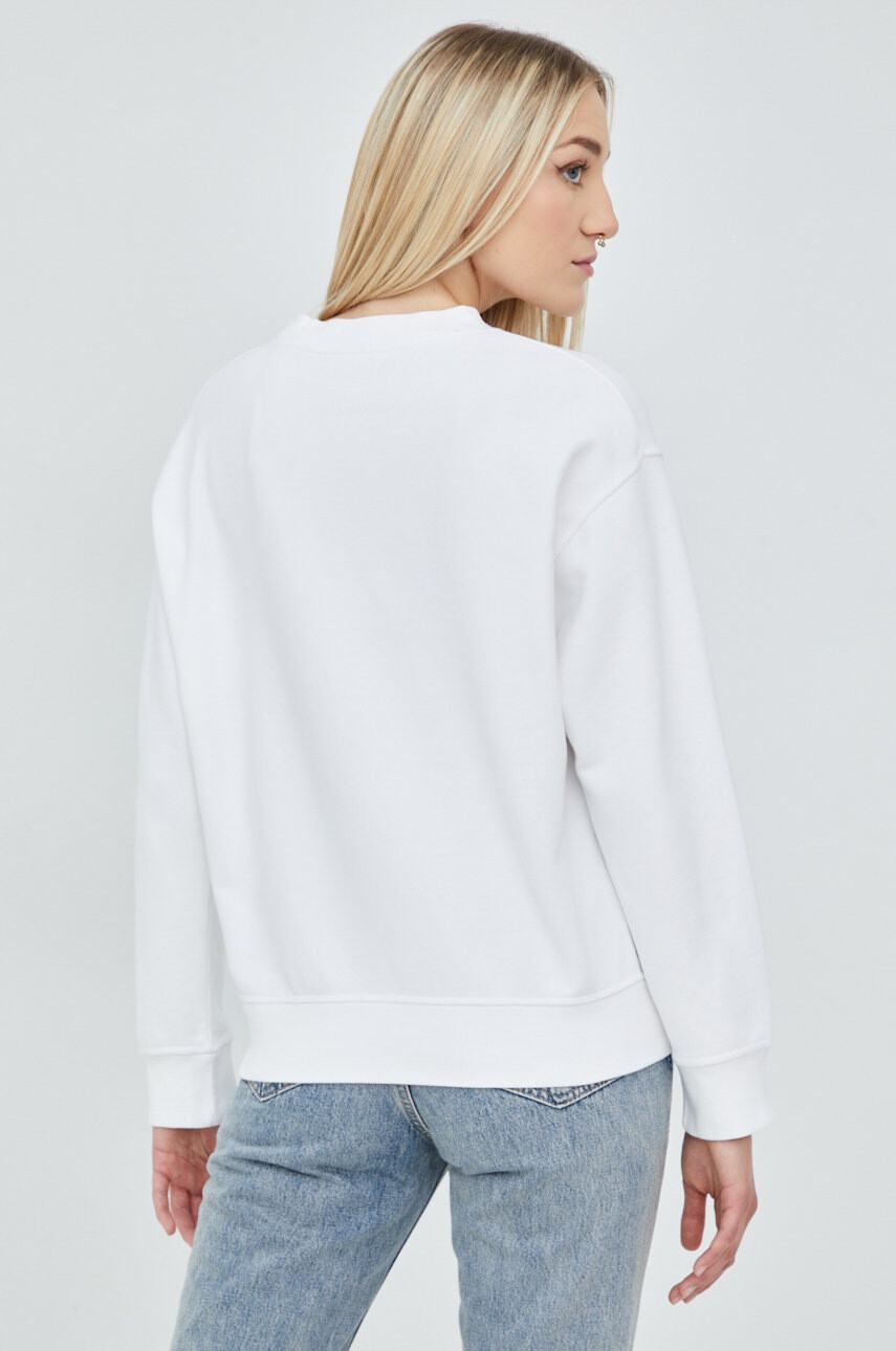 Levi's Памучен суичър в бяло с принт - Pepit.bg