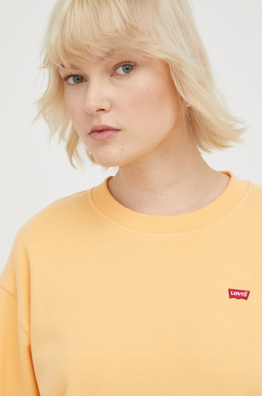 Levi's Памучен суичър в бяло с принт - Pepit.bg