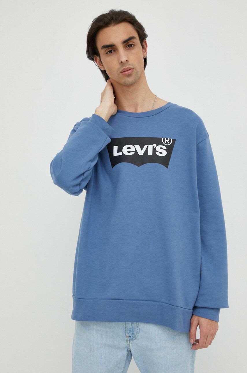 Levi's Памучен суичър с принт - Pepit.bg