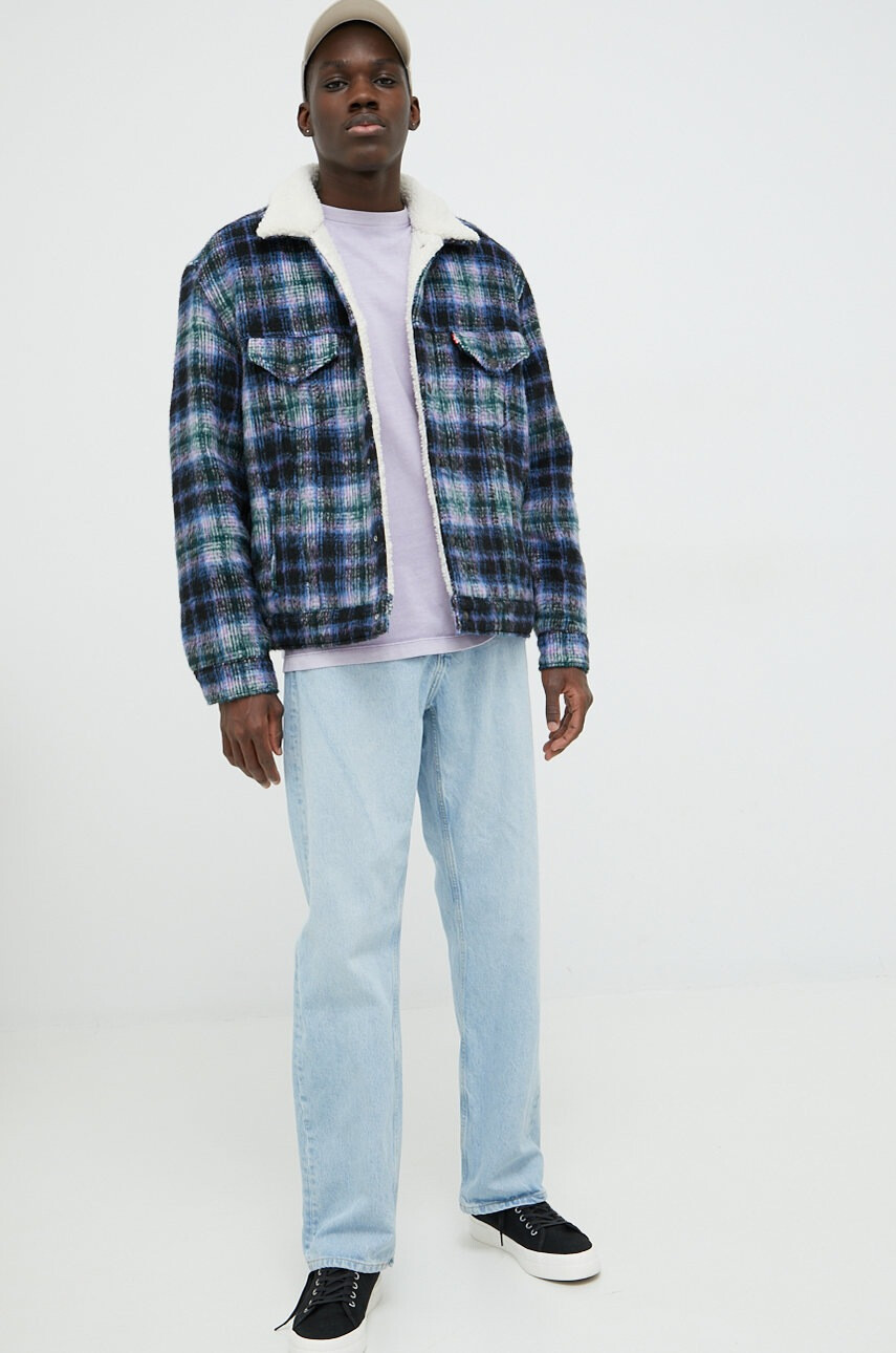 Levi's Памучна блуза с дълги ръкави - Pepit.bg
