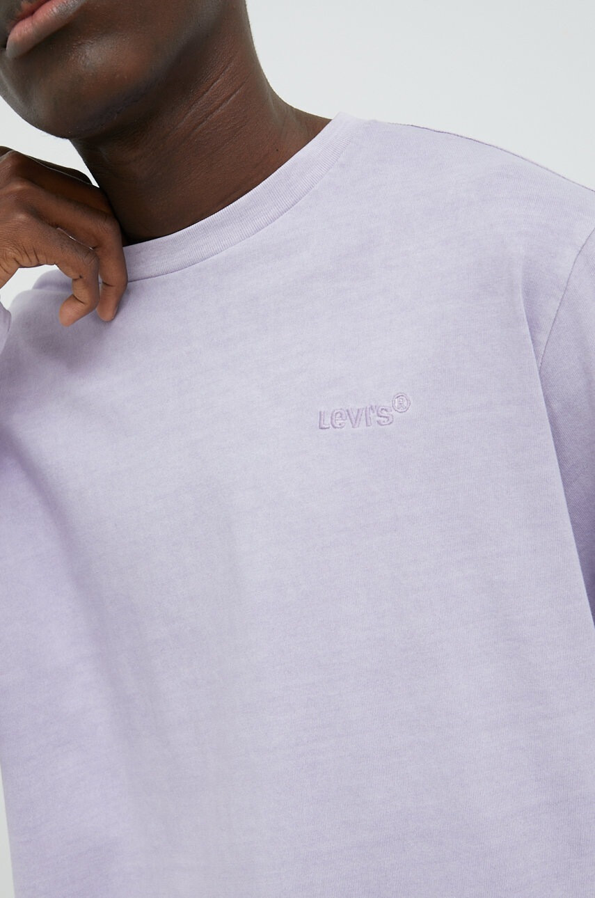 Levi's Памучна блуза с дълги ръкави - Pepit.bg