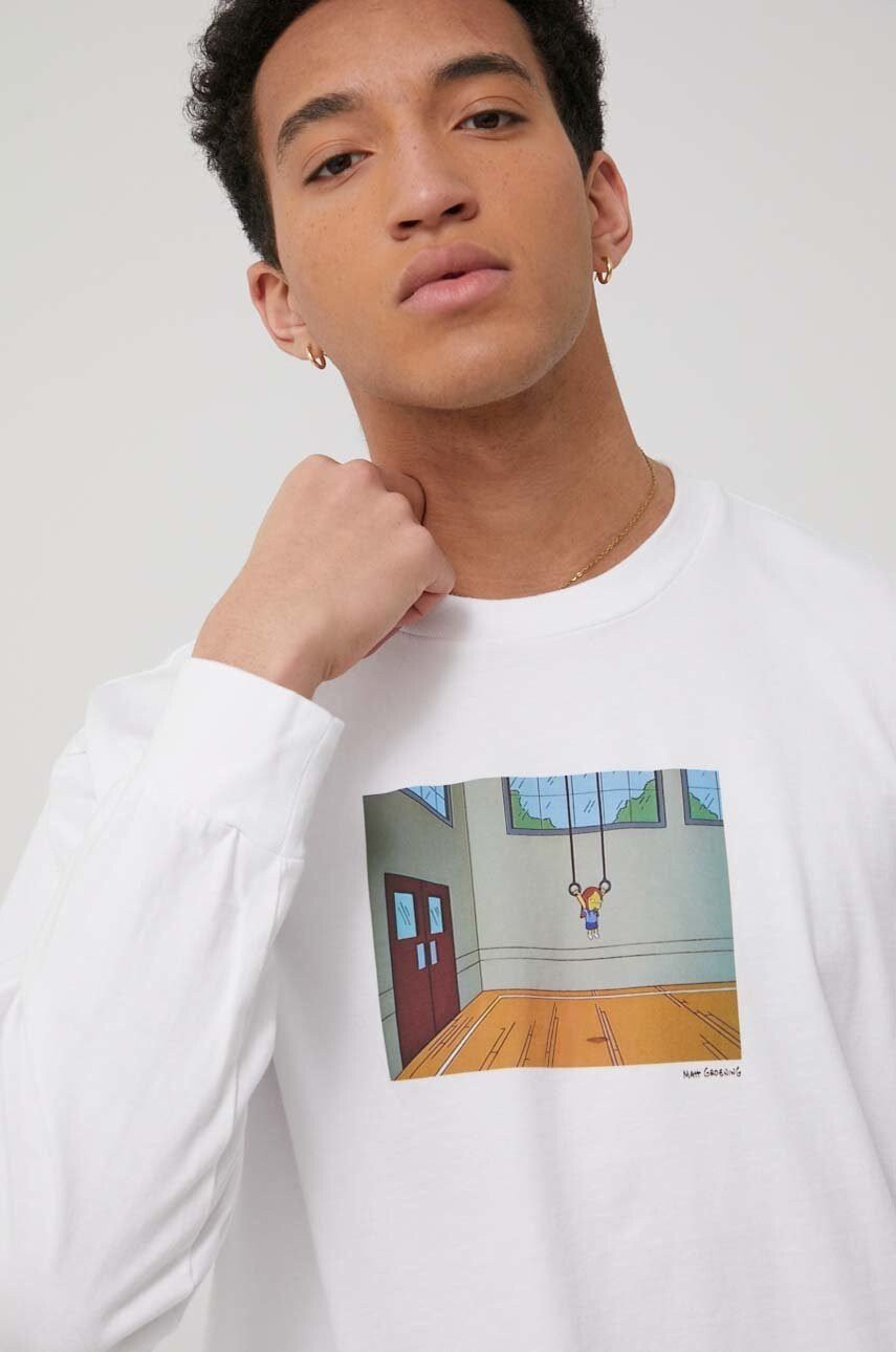 Levi's Памучна блуза с дълги ръкави X Simpson - Pepit.bg