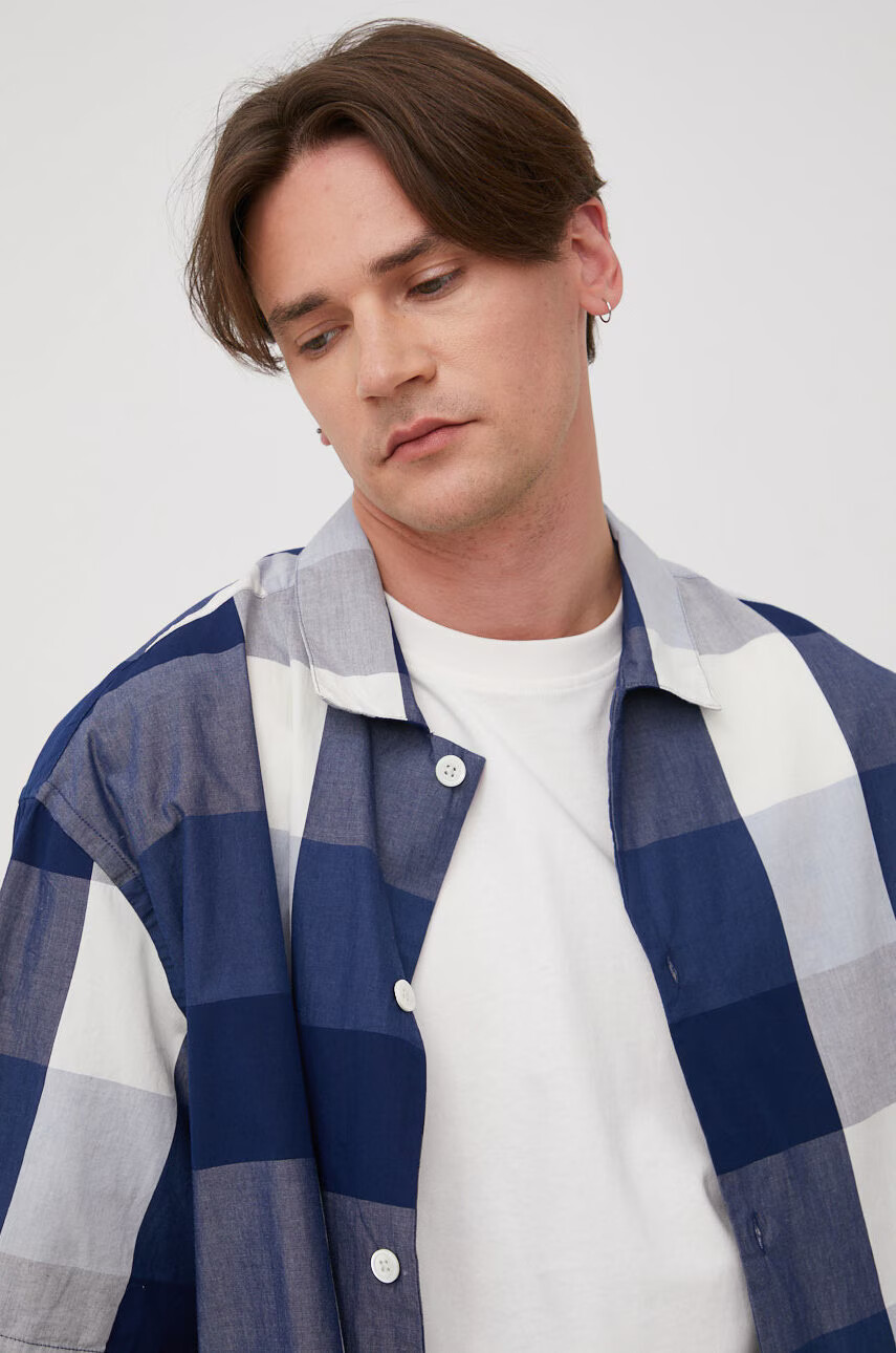 Levi's Памучна риза мъжка със свободна кройка - Pepit.bg