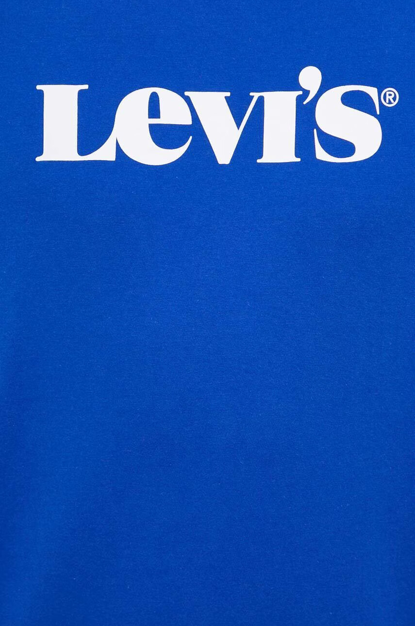 Levi's Памучна тениска в оранжево - Pepit.bg