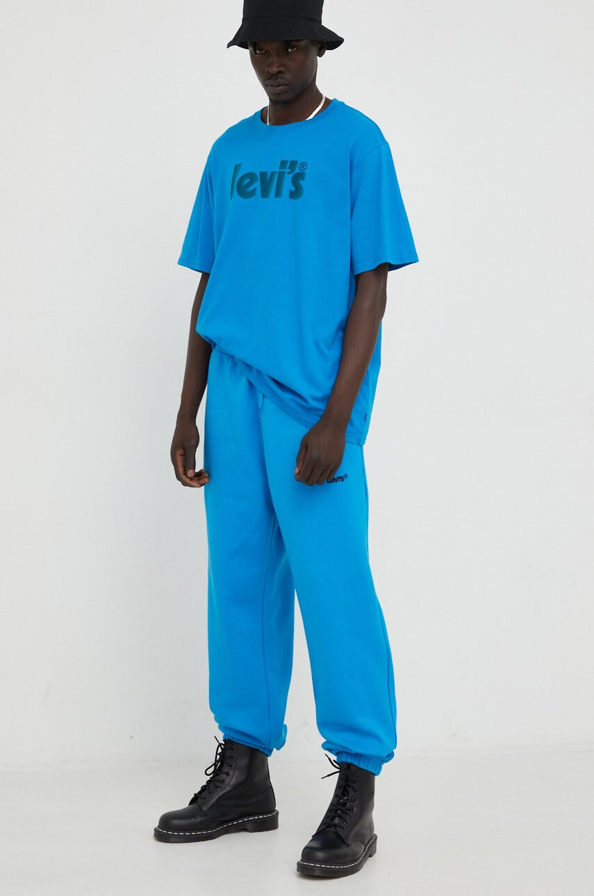 Levi's Памучна тениска с принт - Pepit.bg