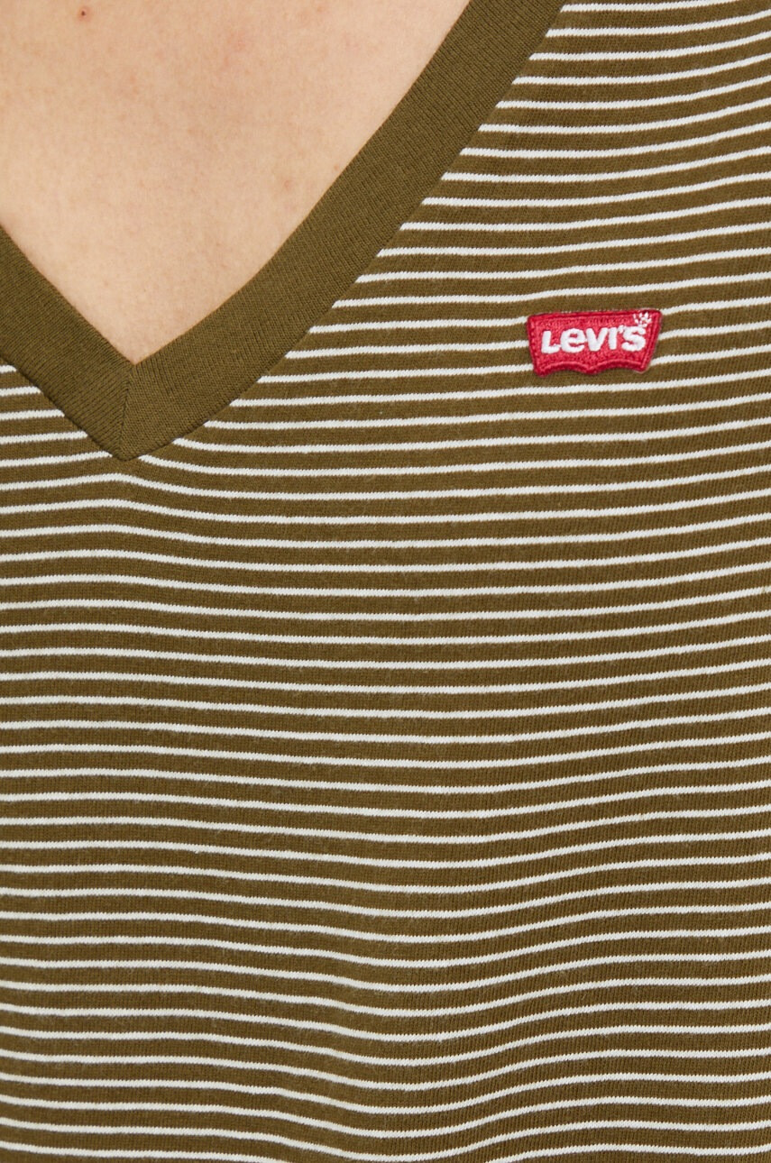 Levi's Памучна тениска в бяло - Pepit.bg
