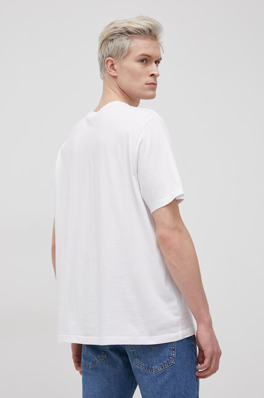 Levi's Памучна тениска в бяло с принт - Pepit.bg