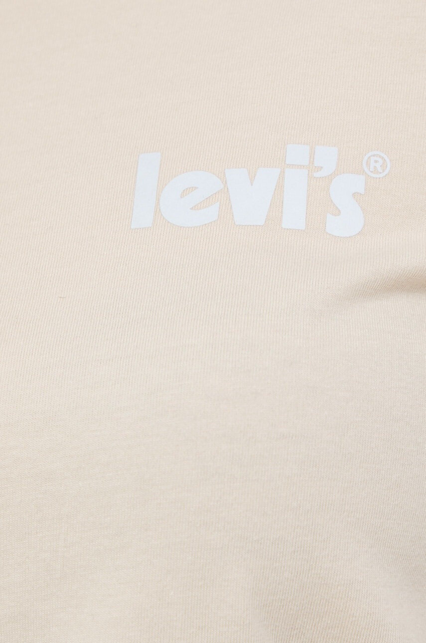 Levi's Памучна тениска в розово - Pepit.bg
