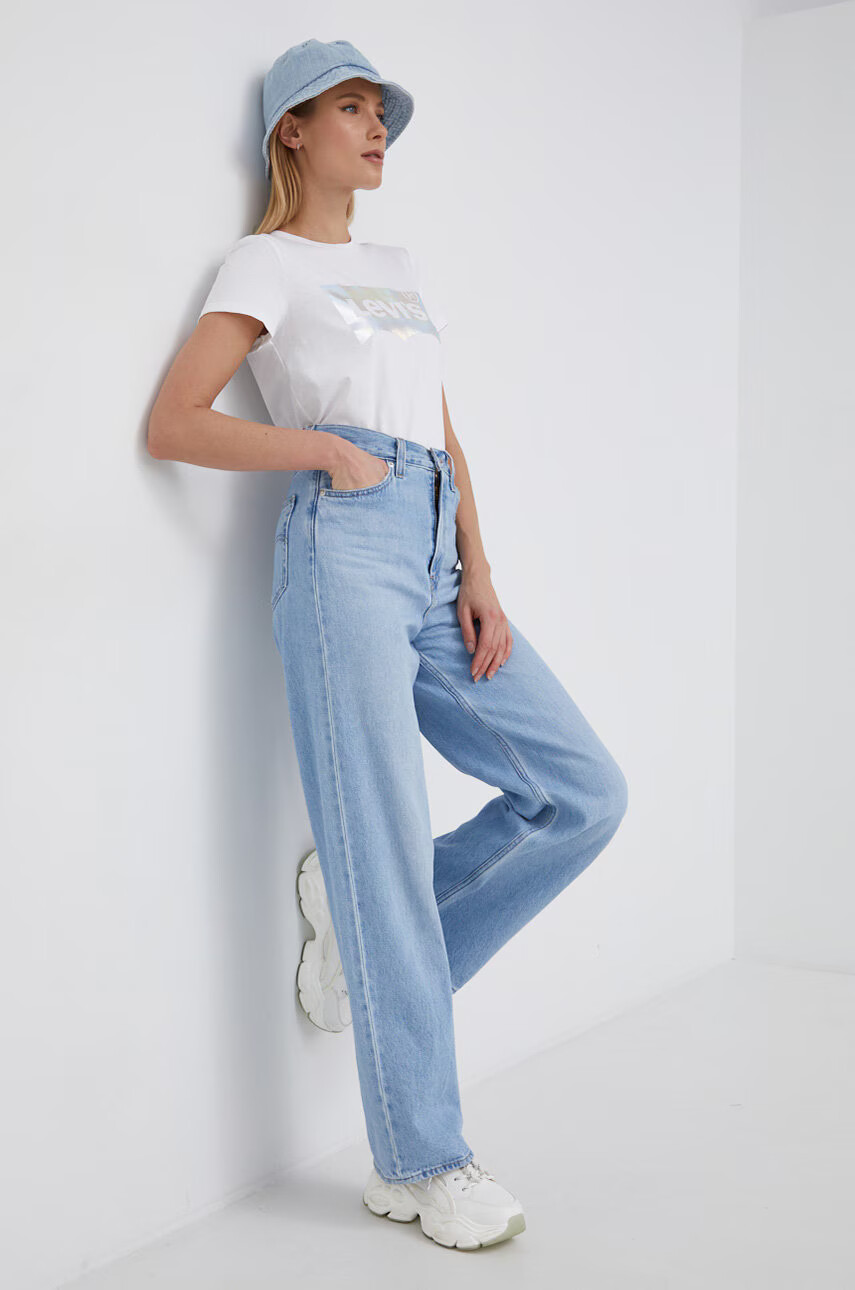Levi's Памучна тениска с принт - Pepit.bg