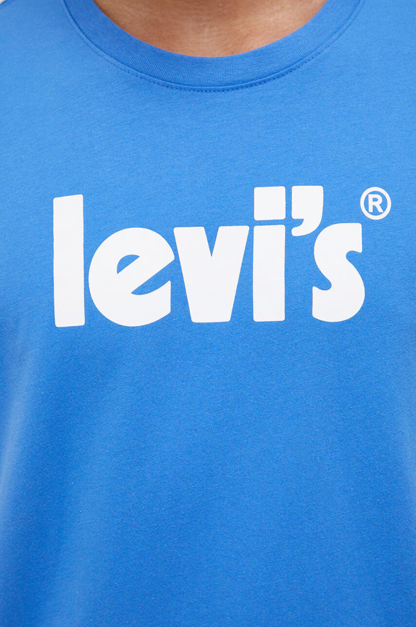 Levi's Памучна тениска с принт - Pepit.bg