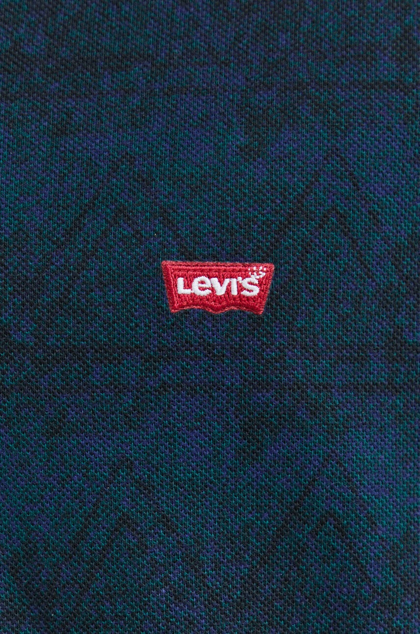 Levi's Памучна тениска с яка - Pepit.bg