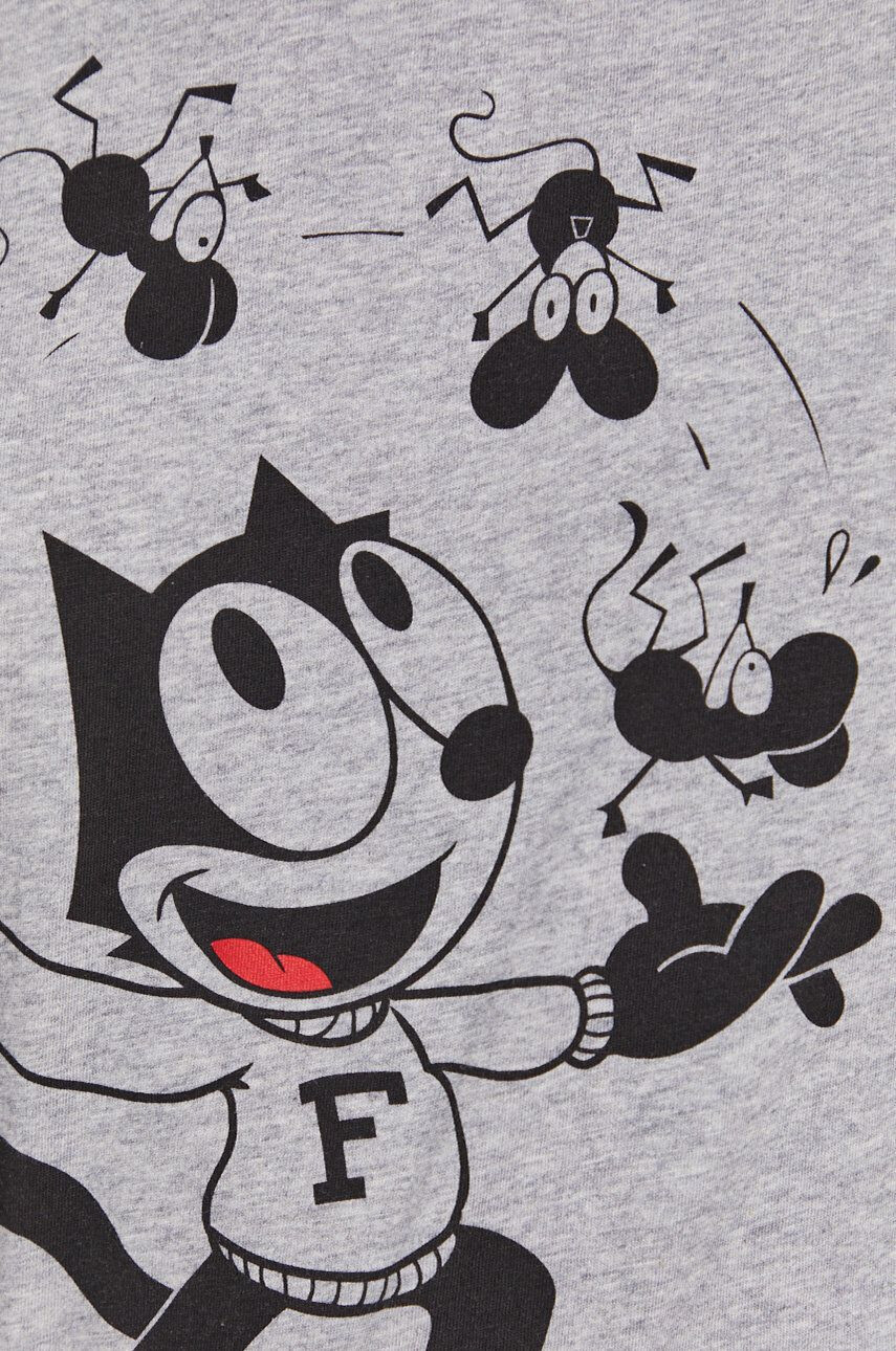 Levi's Памучна тениска x Felix The Cat в сиво - Pepit.bg