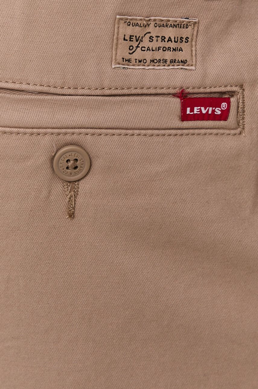 Levi's Панталон мъжки в бежово с кройка тип чино - Pepit.bg