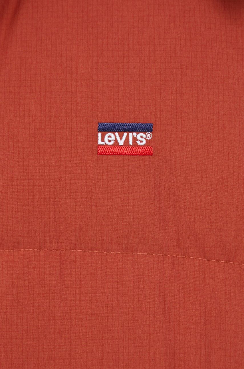 Levi's Пухено яке мъжко в оранжево със зимна изолация - Pepit.bg