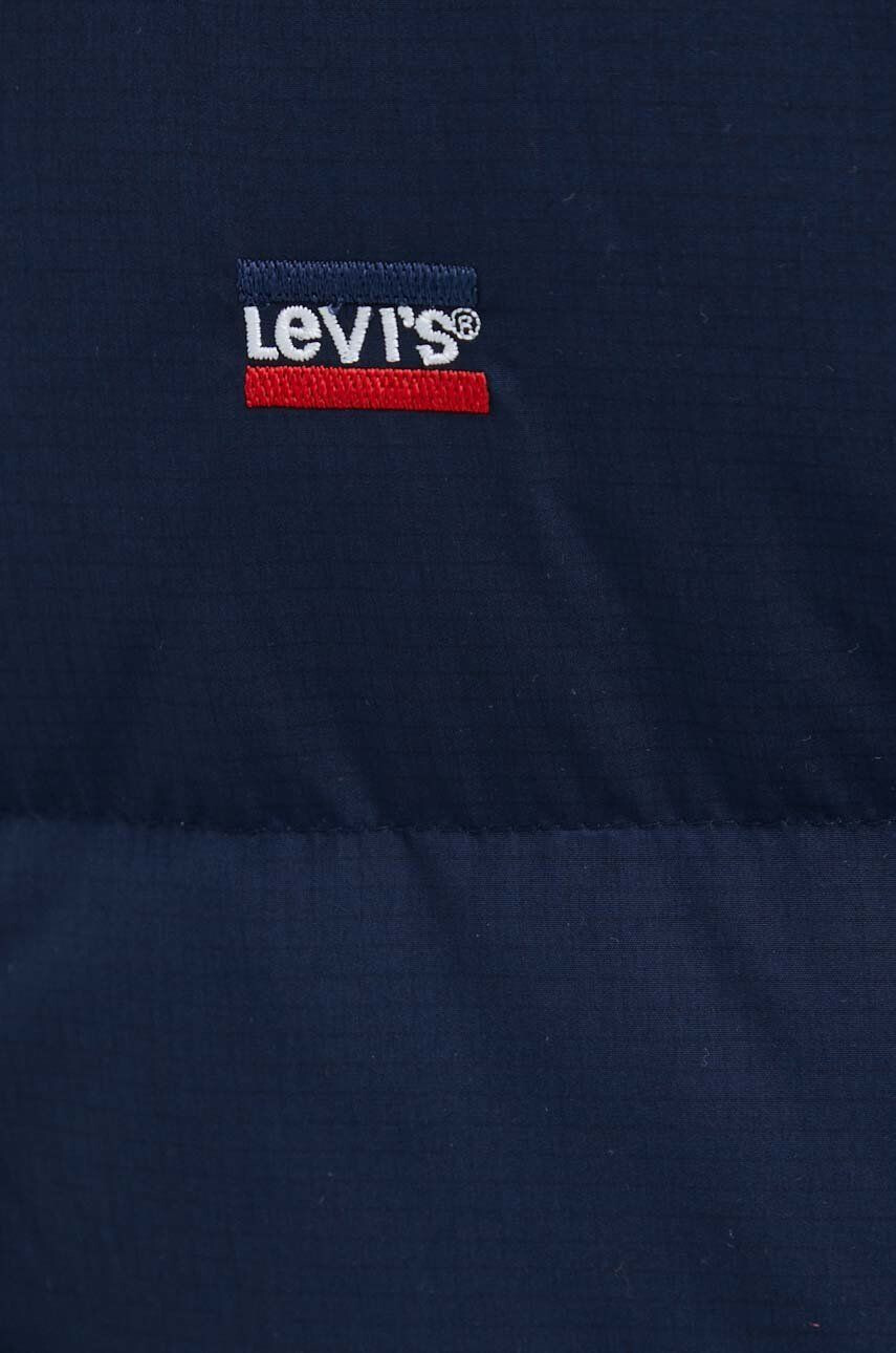 Levi's Пухено яке в тъмносиньо със зимна изолация - Pepit.bg