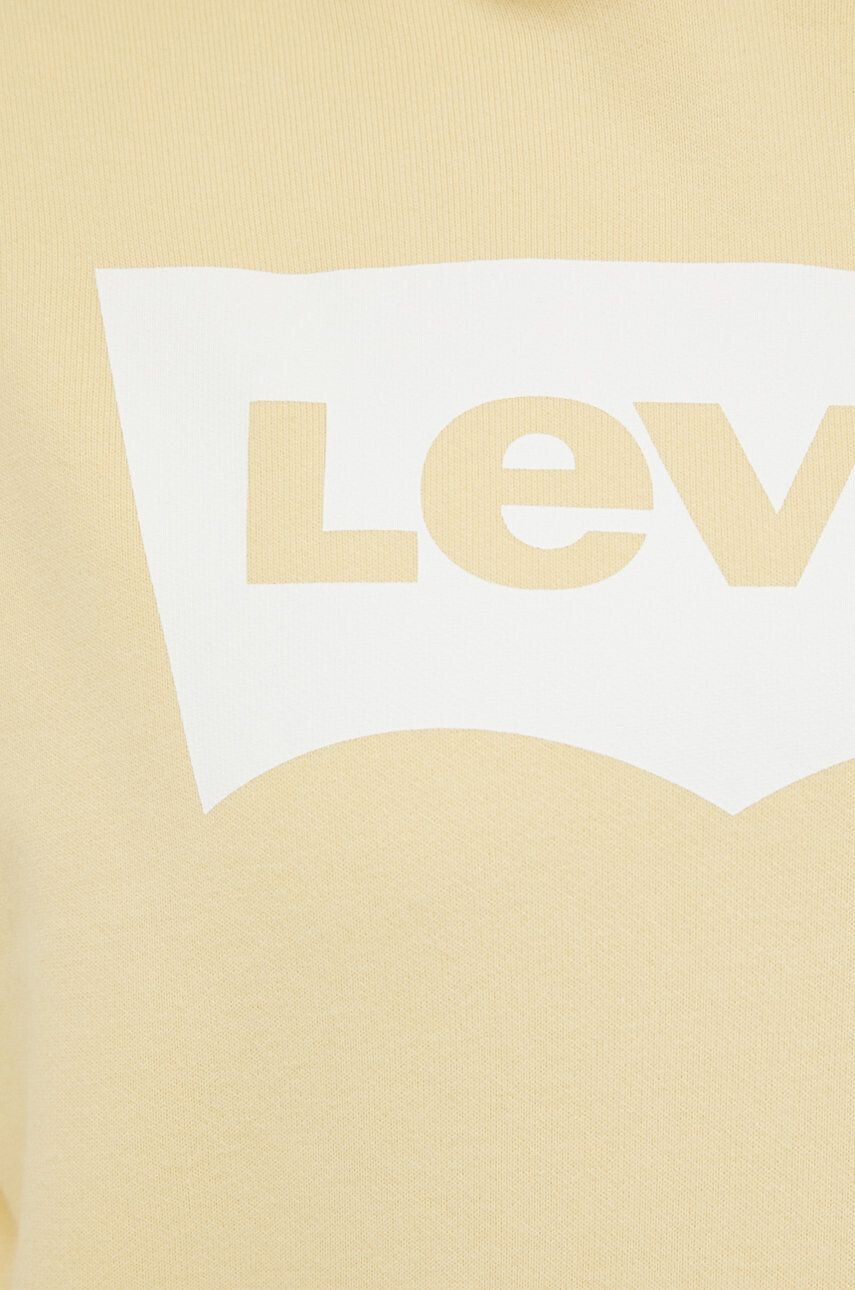 Levi's Суичър в жълто с принт - Pepit.bg