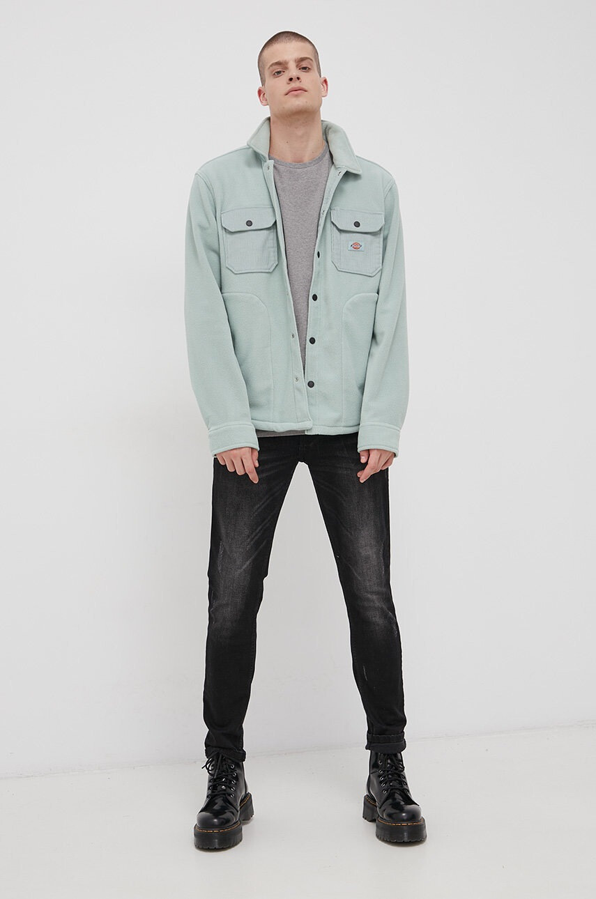Levi's Тениска мъжка в сиво с изчистен дизайн - Pepit.bg