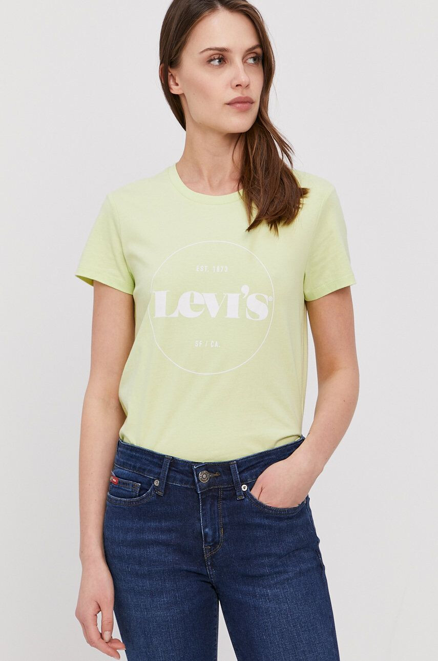 Levi's Тениска в зелено - Pepit.bg