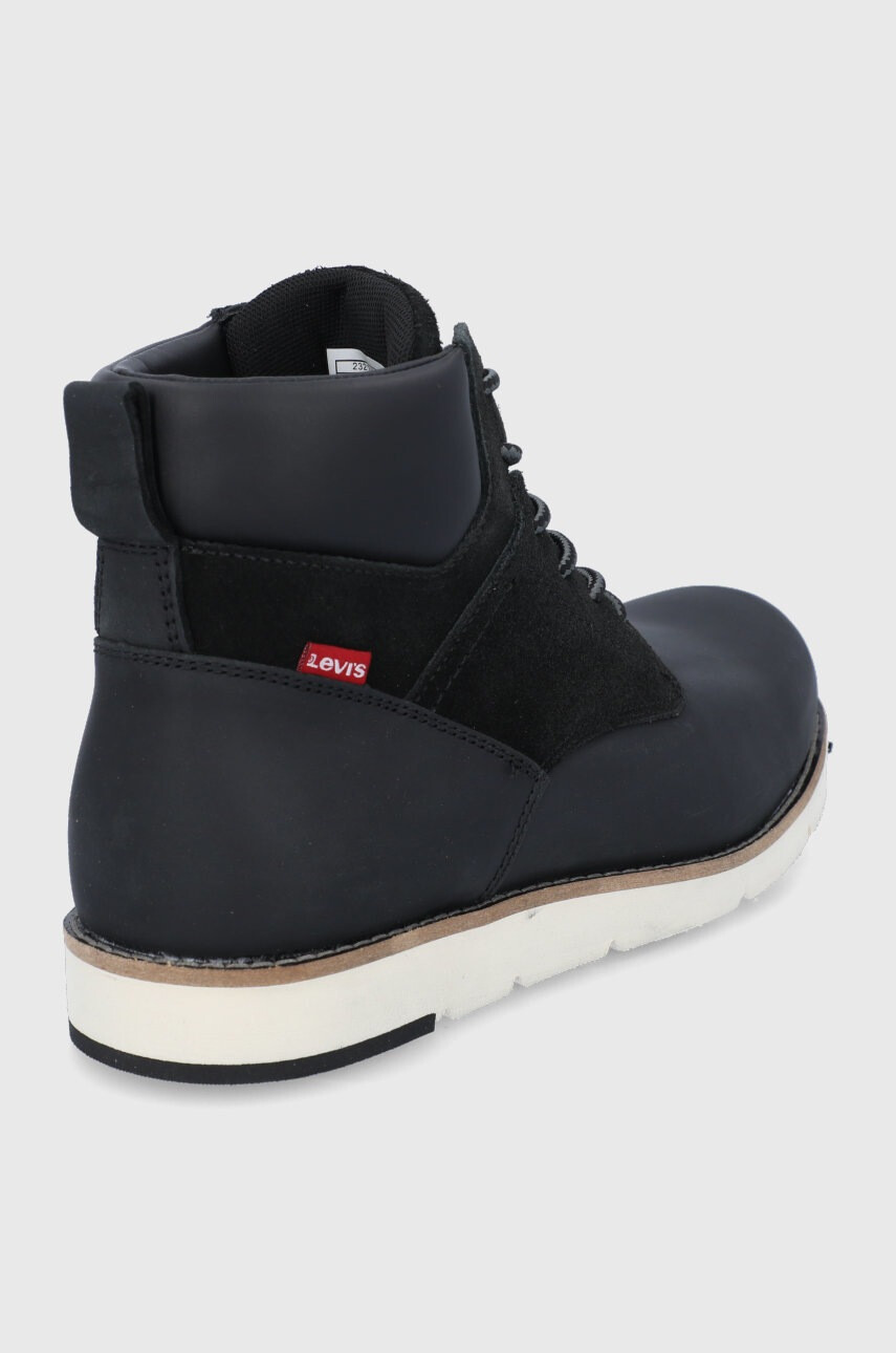 Levi's Високи обувки мъжки в черно - Pepit.bg