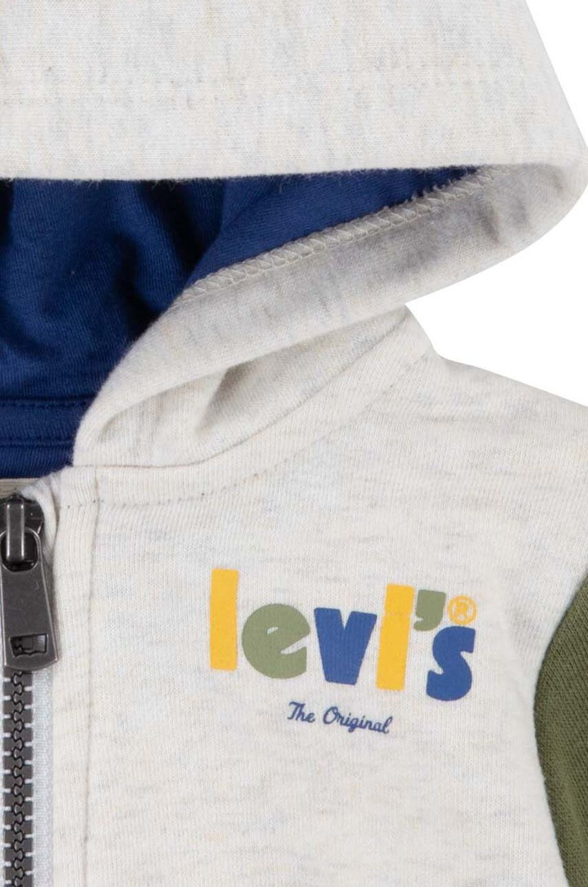 Levi's Бебешки анцуг в зелено - Pepit.bg