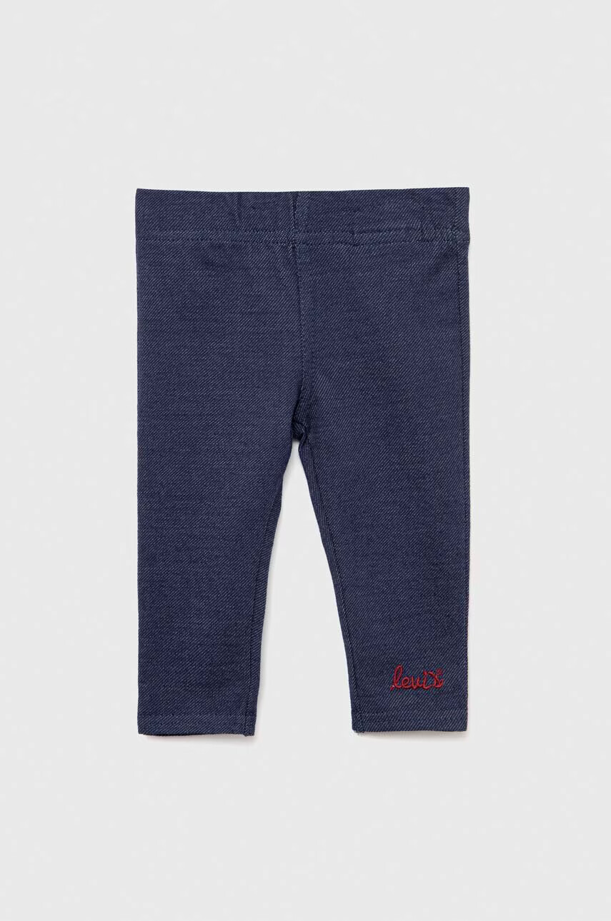 Levi's Бебешки клин (2 броя) в синьо с изчистен дизайн - Pepit.bg