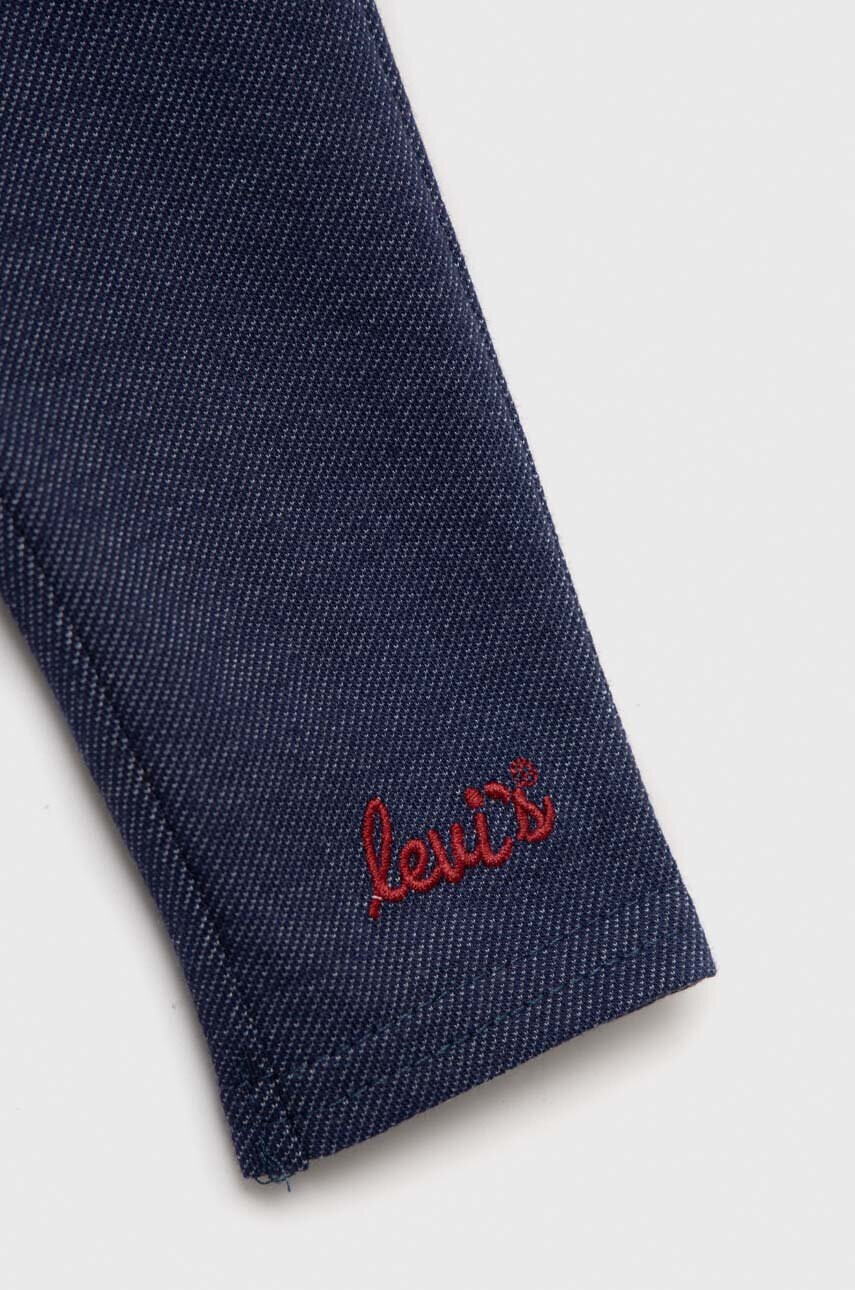 Levi's Бебешки клин (2 броя) в синьо с изчистен дизайн - Pepit.bg