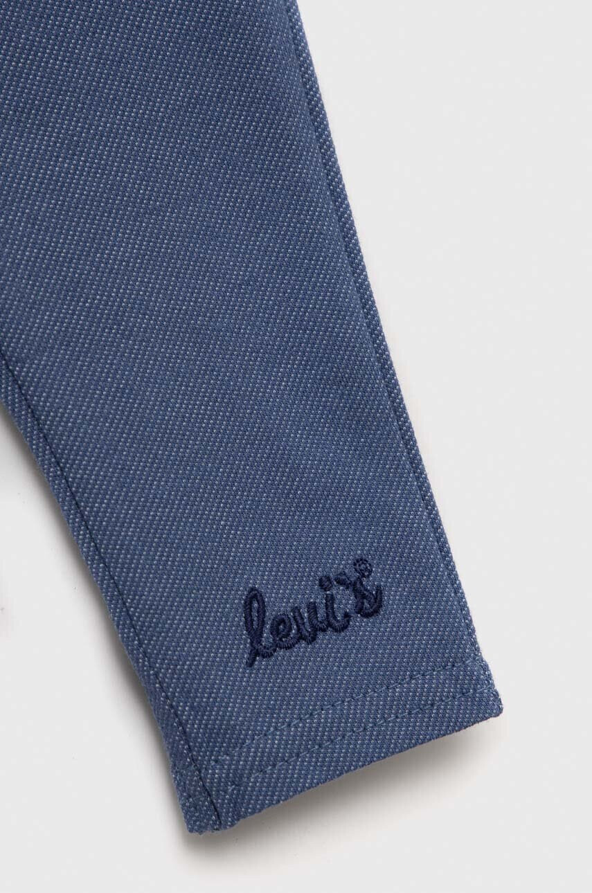 Levi's Бебешки клин (2 броя) в синьо с изчистен дизайн - Pepit.bg