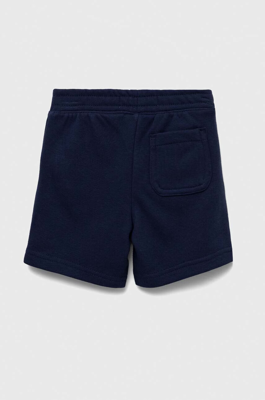 Levi's Бебешки шорти в синьо с изчистен дизайн - Pepit.bg