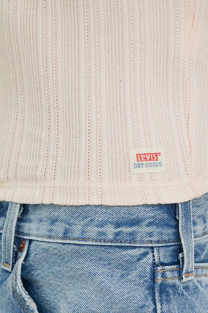 Levi's Блуза в розово с изчистен дизайн - Pepit.bg